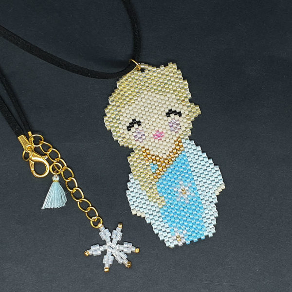 COLLIER PRINCESSE NEIGE – Image 2