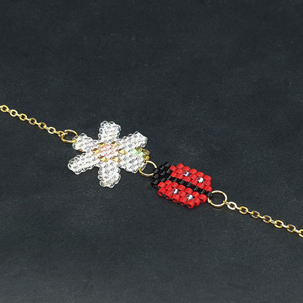 BRACELET ENFANT LA COCCINELLE 2